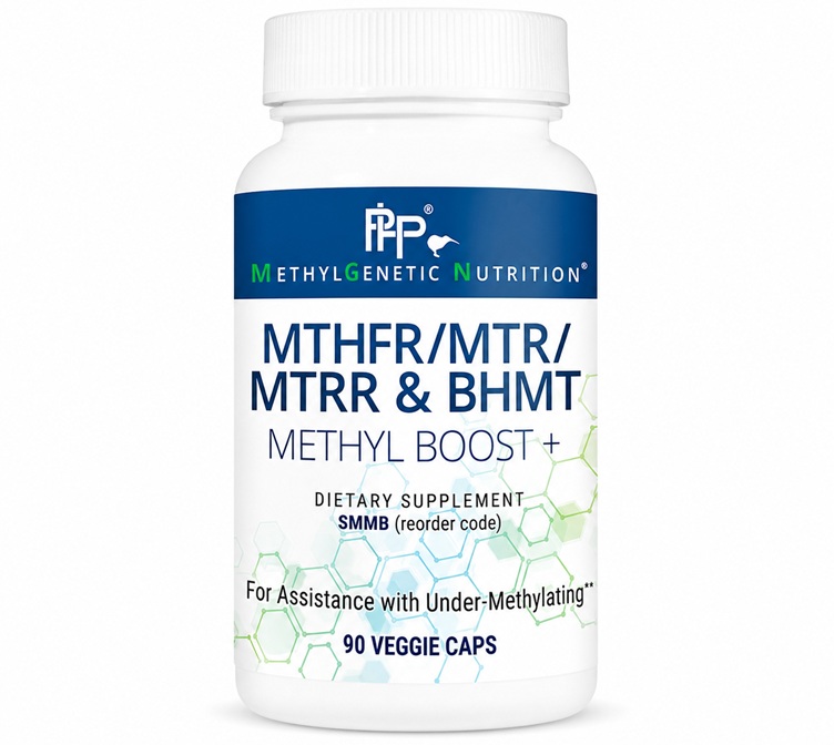 MTHFR/MTR/MTRR & BHMT Assist (Methyl Boost+)